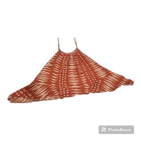 Sun & Shadow Shark Bite Tank With Adjustable Straps Size XSmall Orange white - Picture 3 of 7